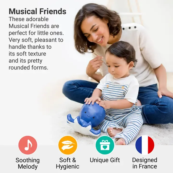 Little Big Friends Musical Friends Soft Music Boxes