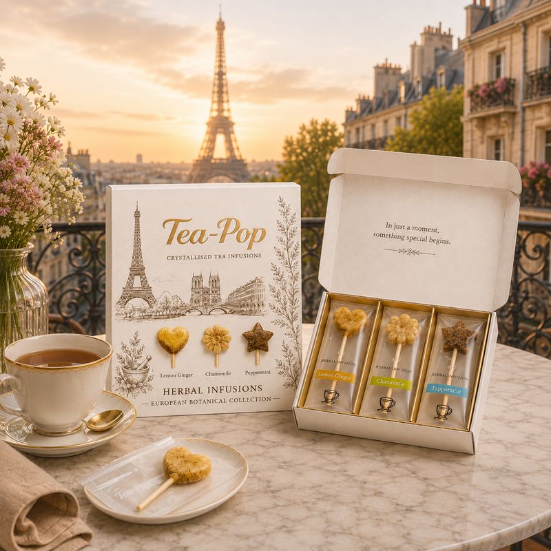 European Café Tea-Pop Gift Box