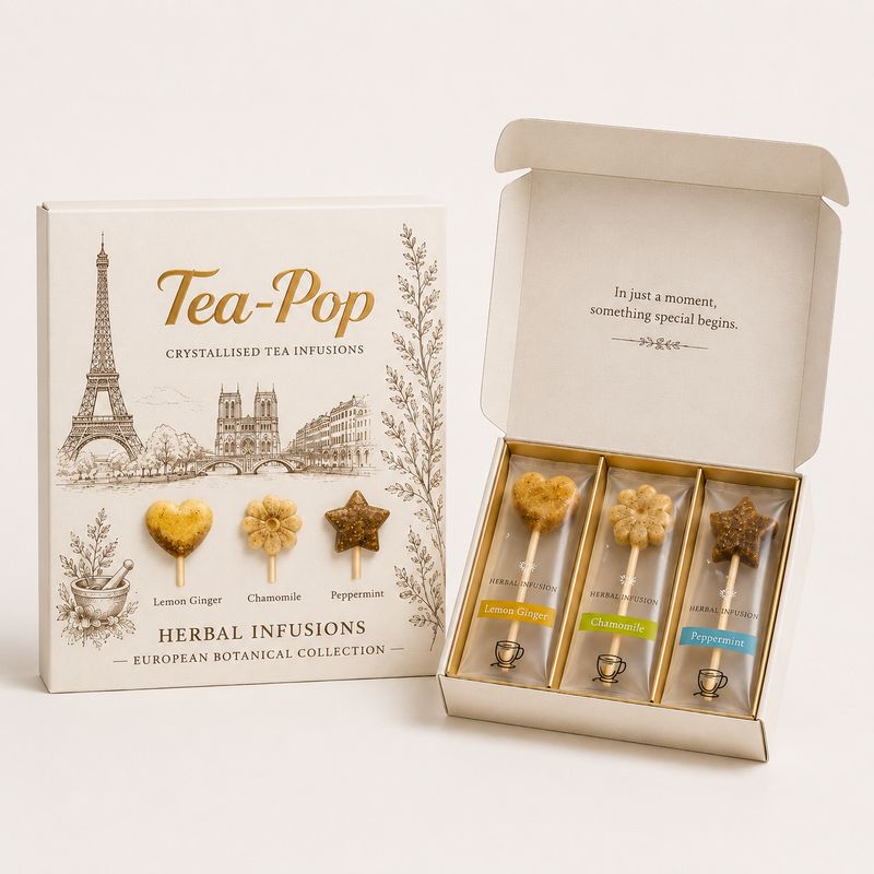 European Café Tea-Pop Gift Box