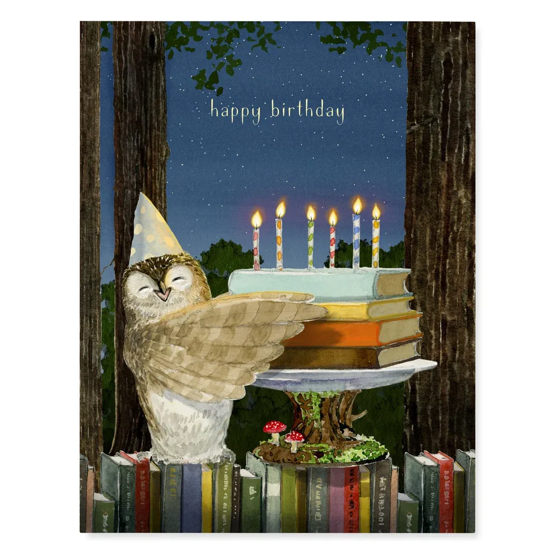 Birthday Card - Happy Birthday Bookish