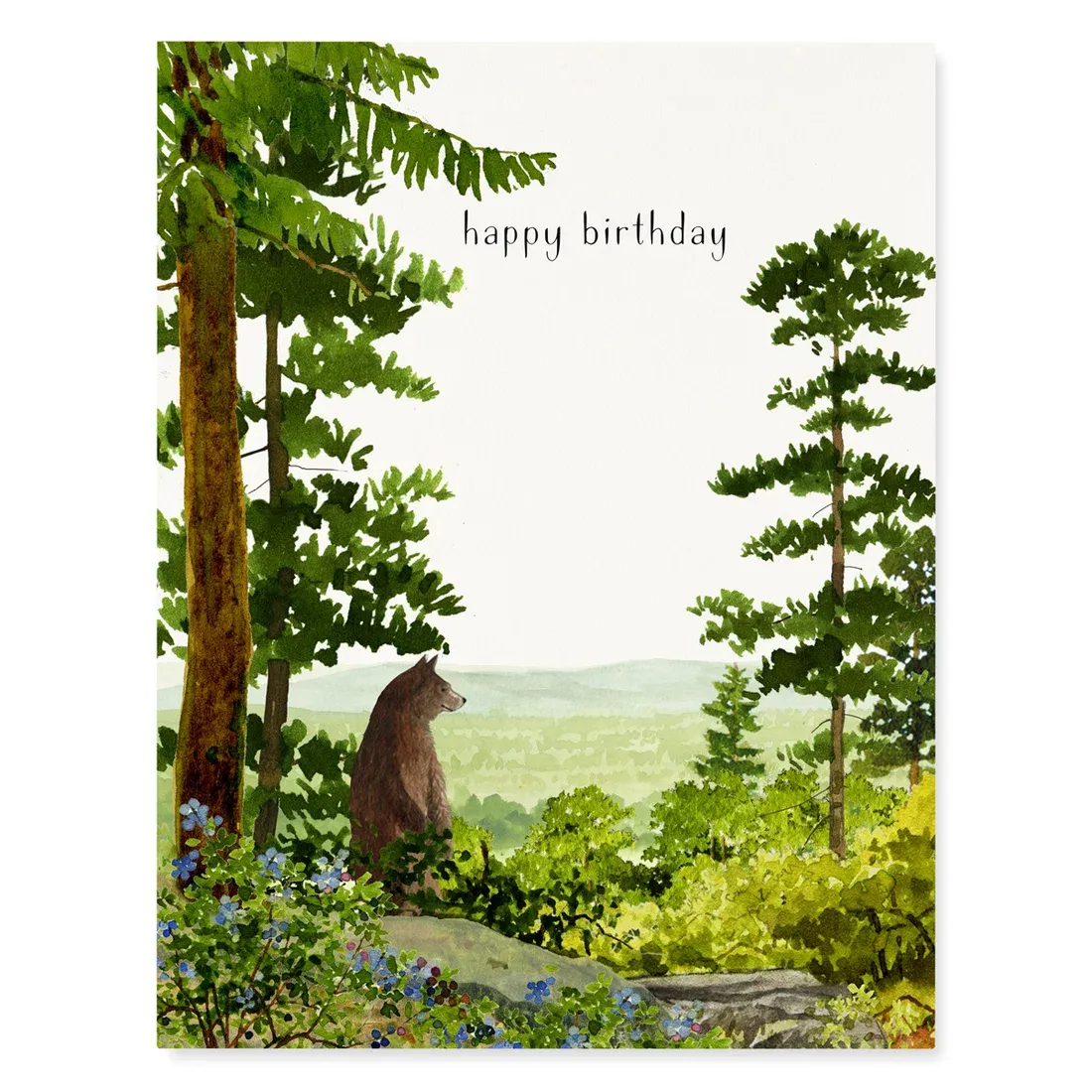 Birthday Card - Happy Birthday Vista