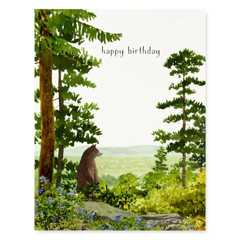 Birthday Card - Happy Birthday Vista