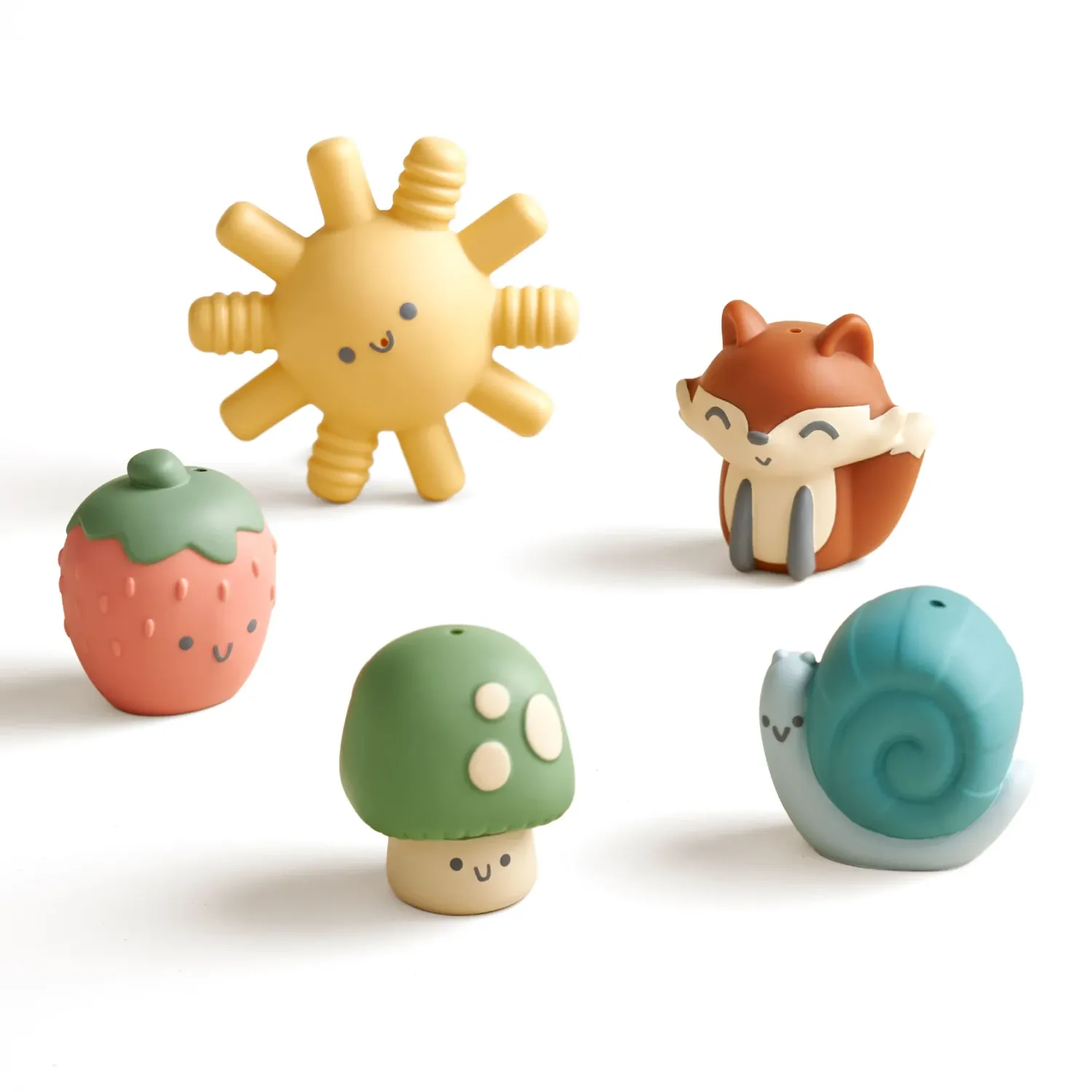 Itzy Bitzy Bath Toy Puppets Forest
