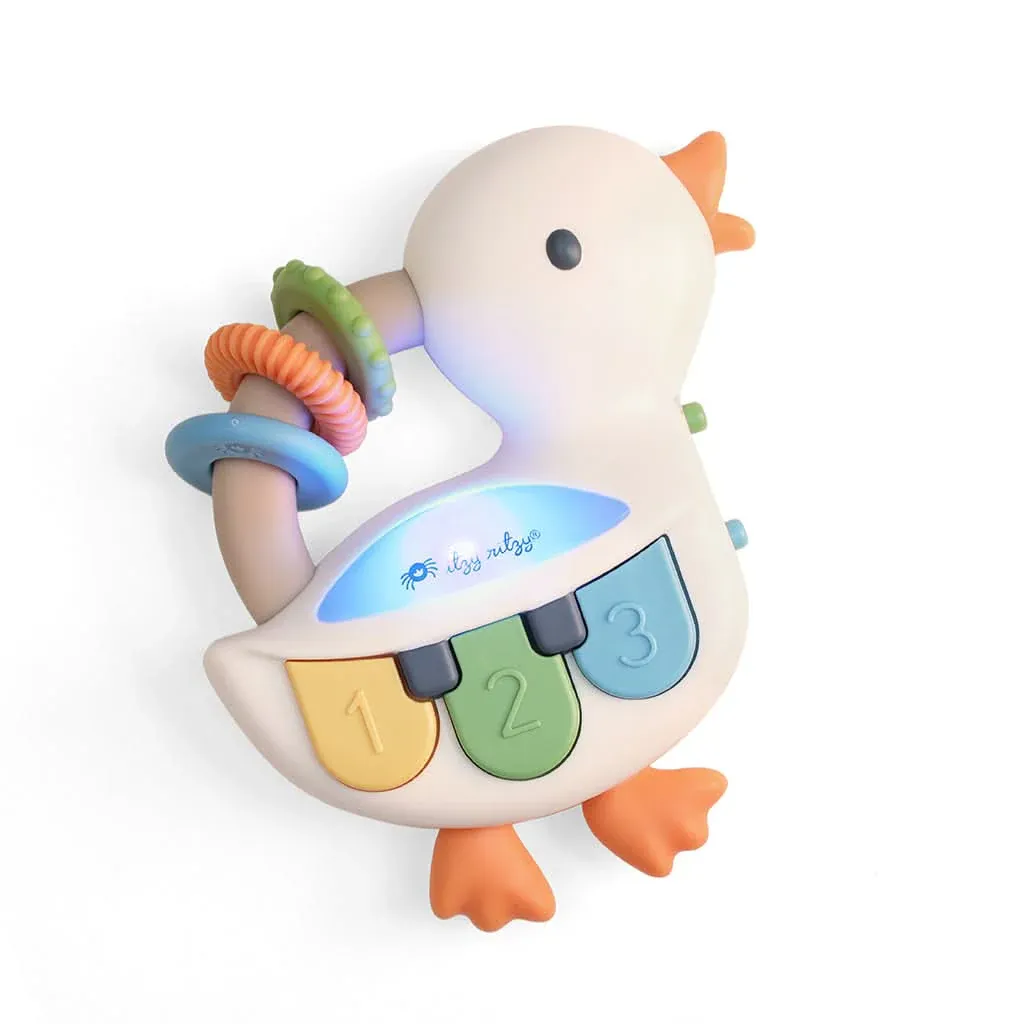 Bitzy Tunes Musical Goose Piano Toy