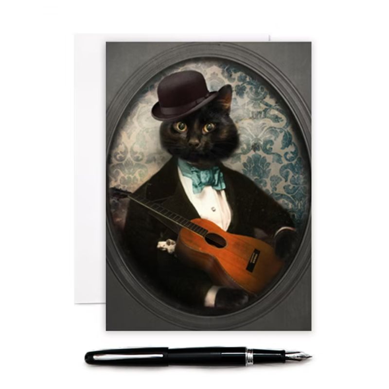 Felix Fitzpatrick - Cat Greeting Card
