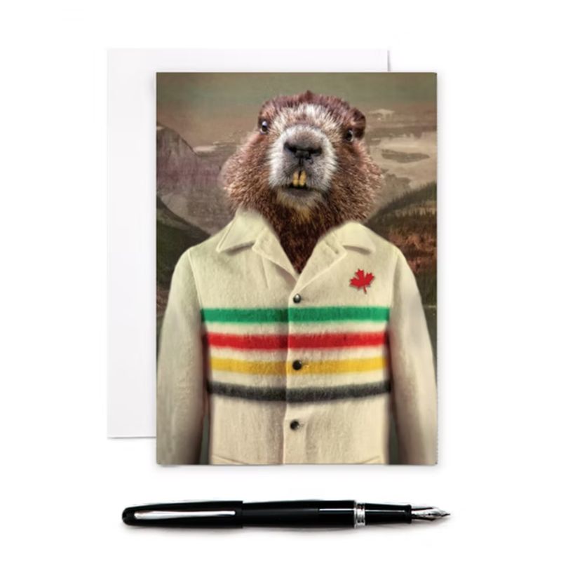 Groundhog Bay - Groundhog Greeting Card