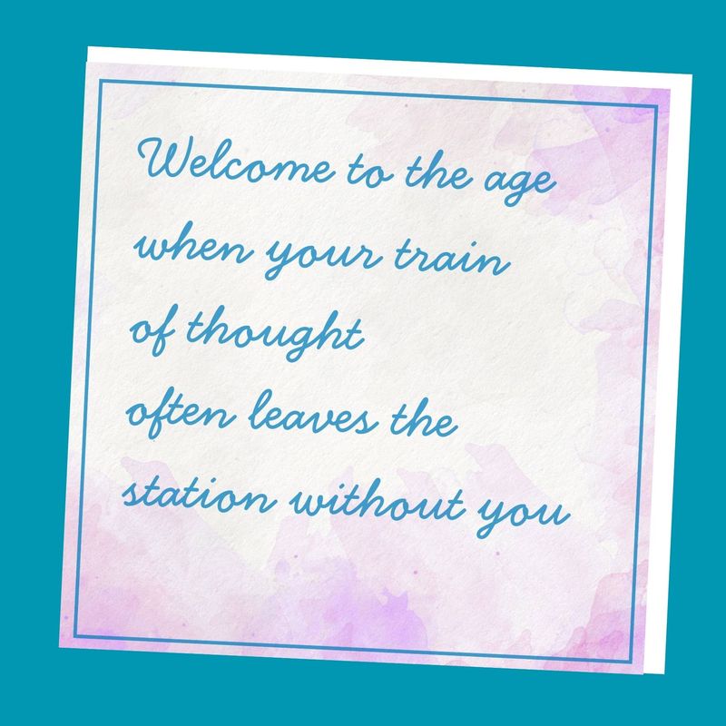Train Birthday Card Glittershed