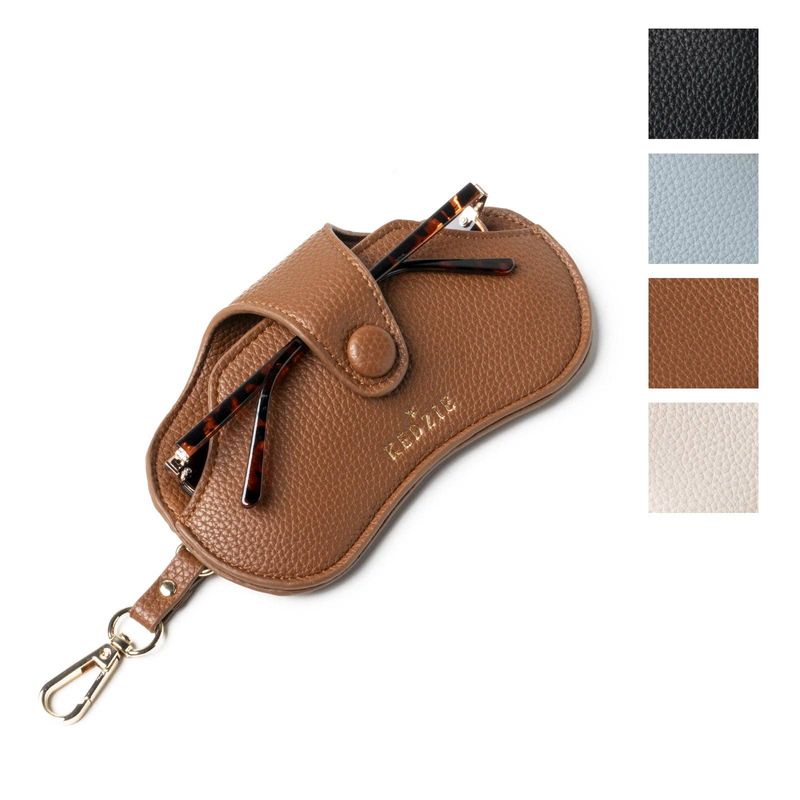 Kedzie Eclipse Vegan Leather Eyewear Case
