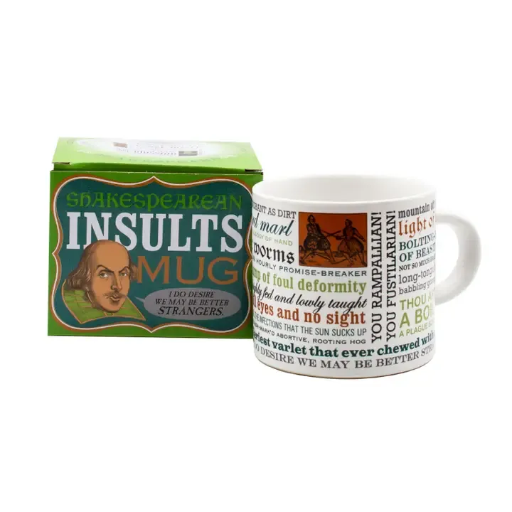 Shakespeare Insults Coffee Mug
