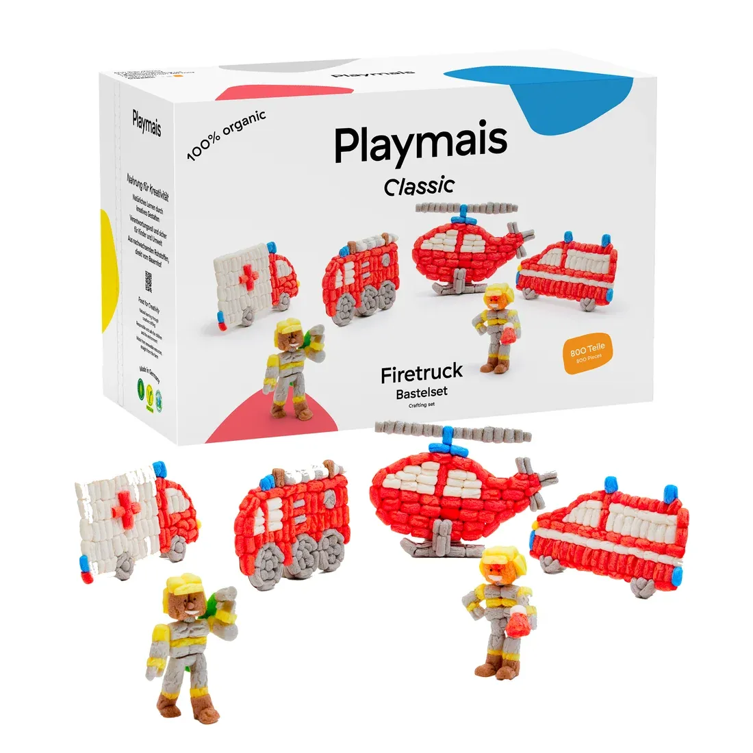 Playmais Firetrucks 800pc