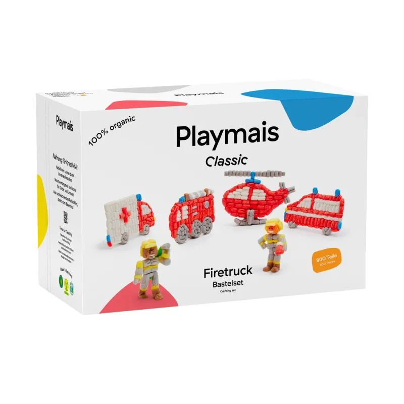 Playmais Firetrucks 800pc