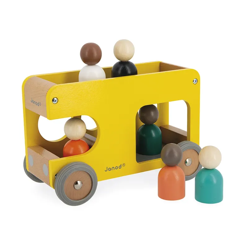 Wood School Bus
