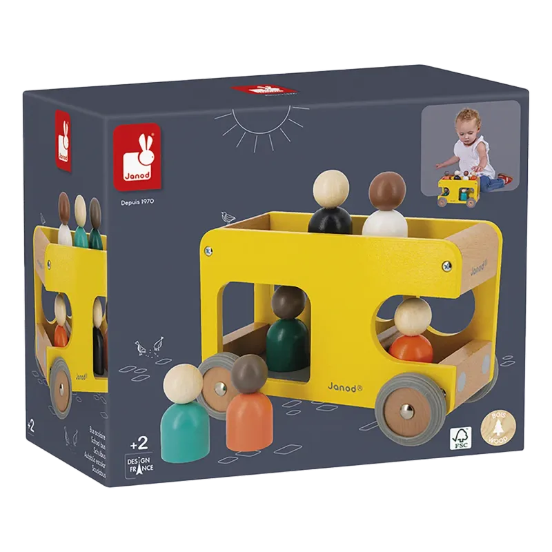 Wood School Bus