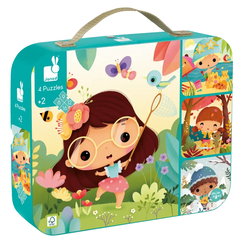 4 in 1 Progressive Puzzles