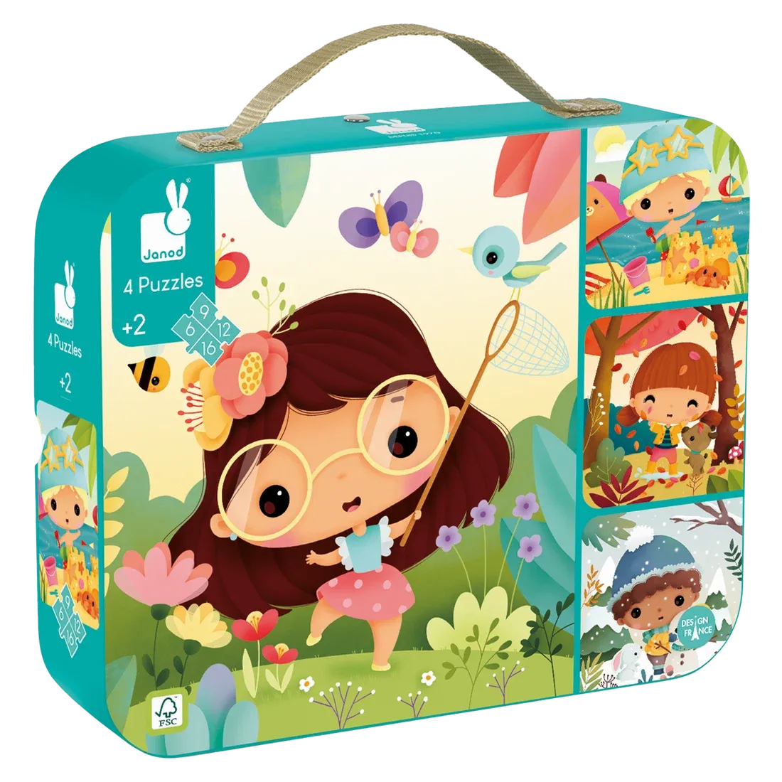 4 in 1 Progressive Puzzles, CHARACTER: Seasons