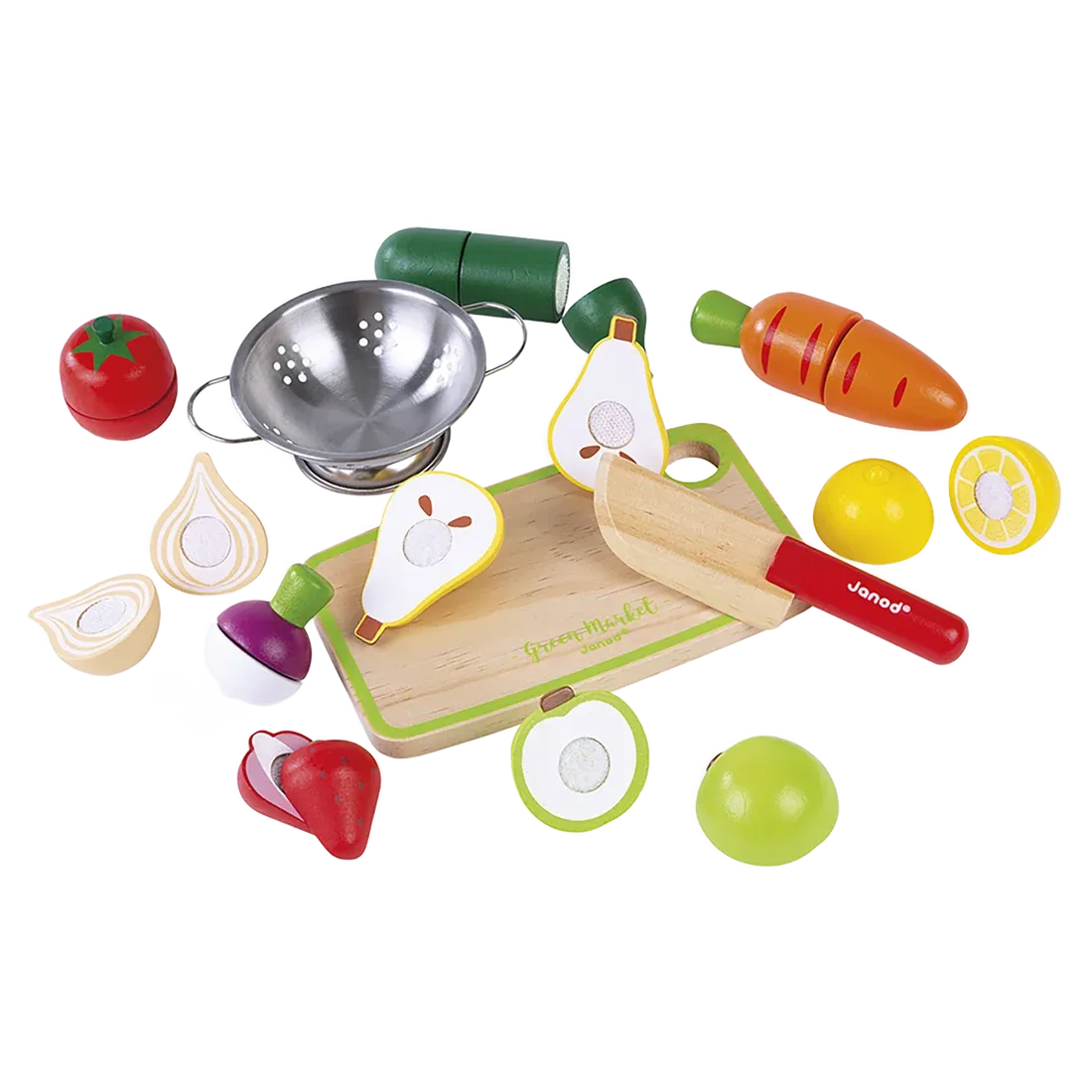 Wooden Fruits and Veggies