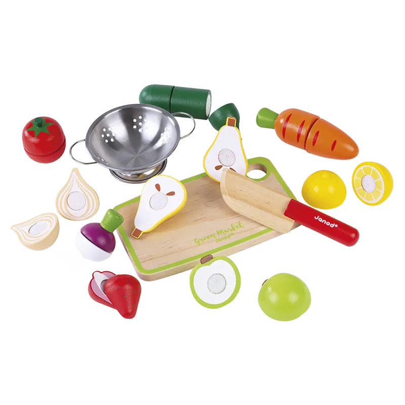 Wooden Fruits and Veggies
