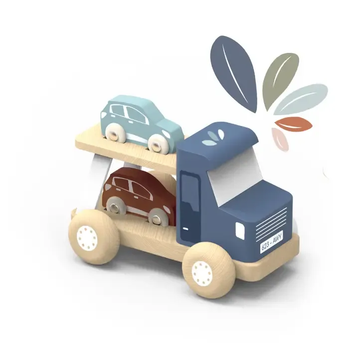 Speedy Monkey Wooden Car Carrier