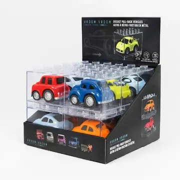 Vroom Vroom Collectibles Pull Back Diecast Cars Assorted