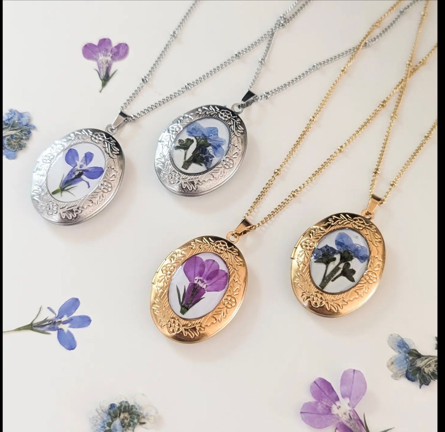 Salty Oak Studios Oval Locket Necklace