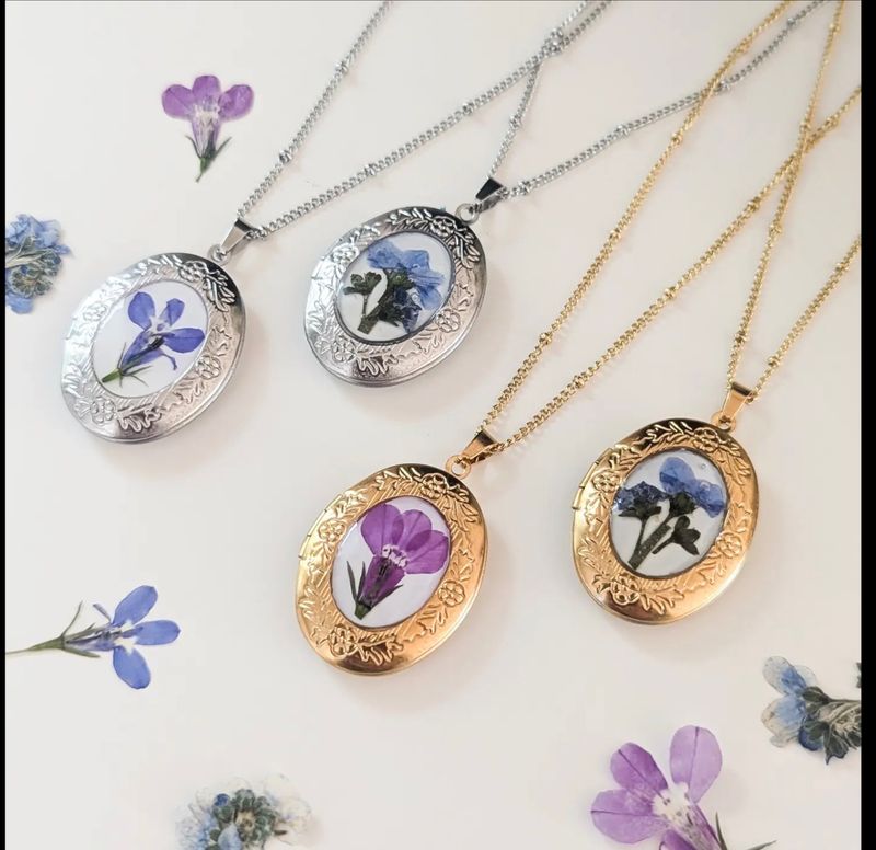 Salty Oak Studios Oval Locket Necklace