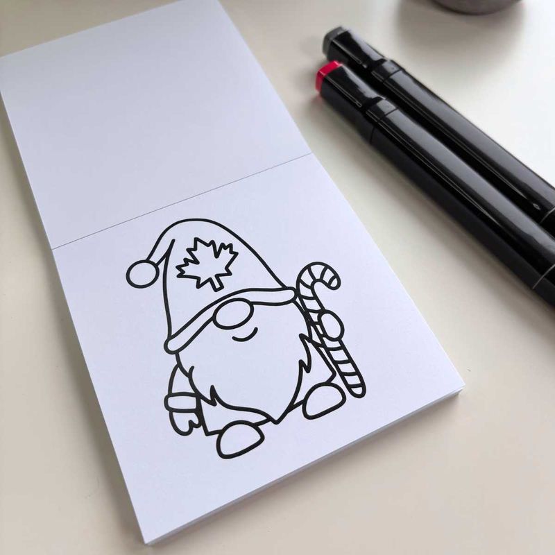 Christmas Mini Colouring Book