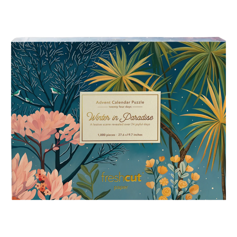 FreshCut Paper Winter in Paradise Puzzle Advent Calendar
