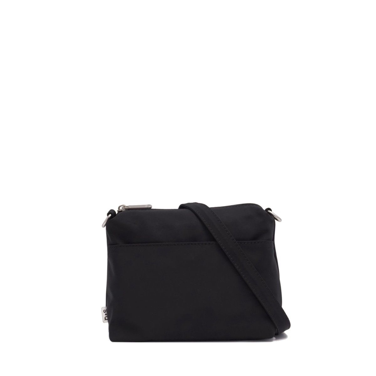 Candice Nylon Crossbody Bag, Color: Black