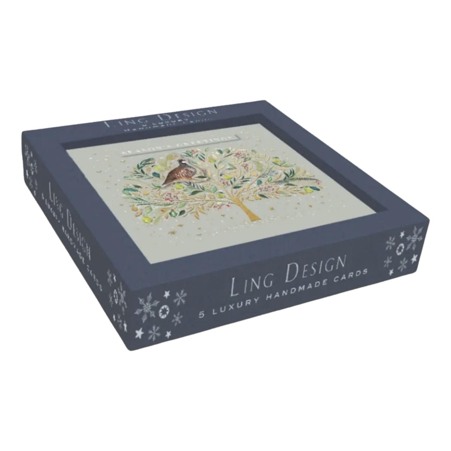Luxury Boxed Christmas Cards Partridge