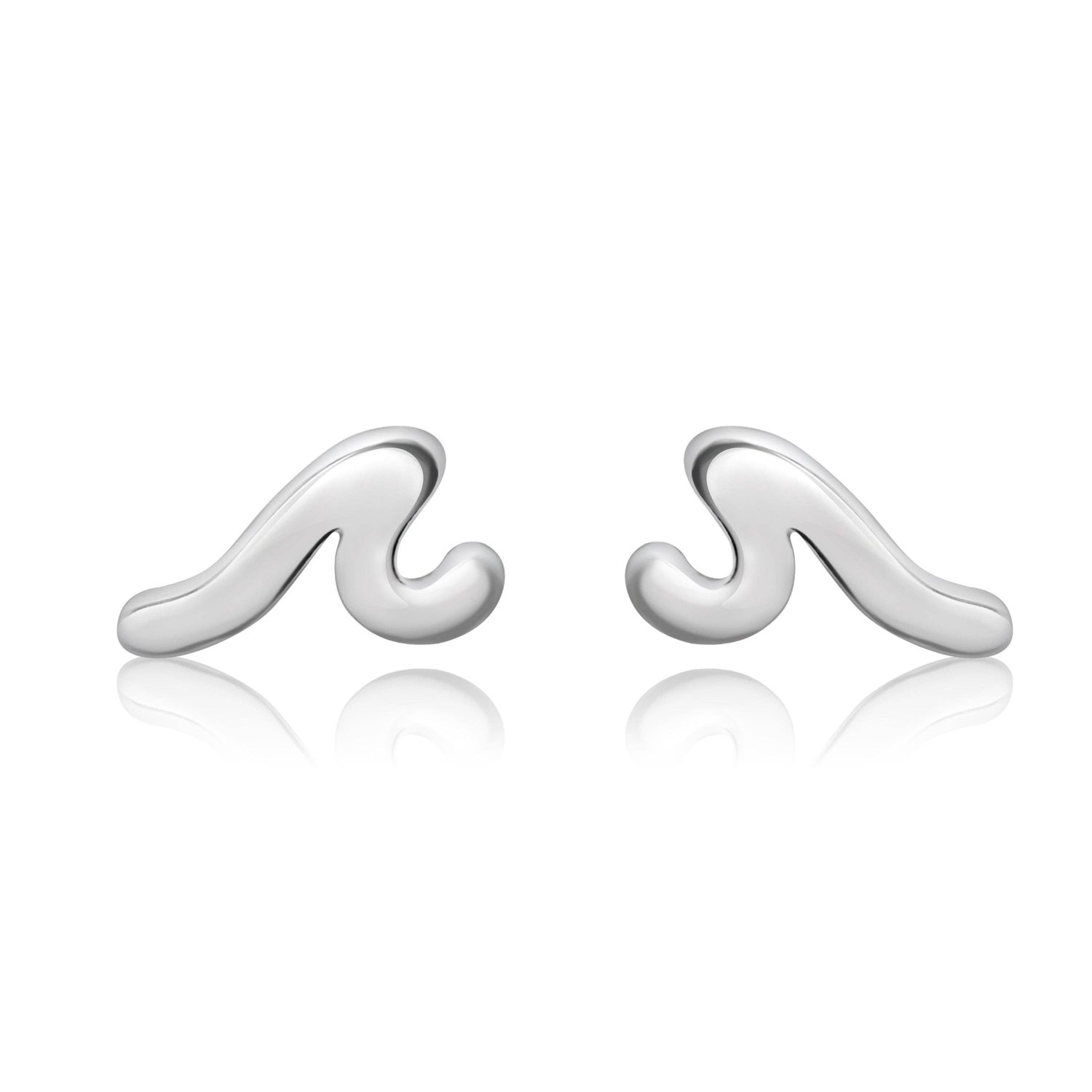 Mini Wave Earrings