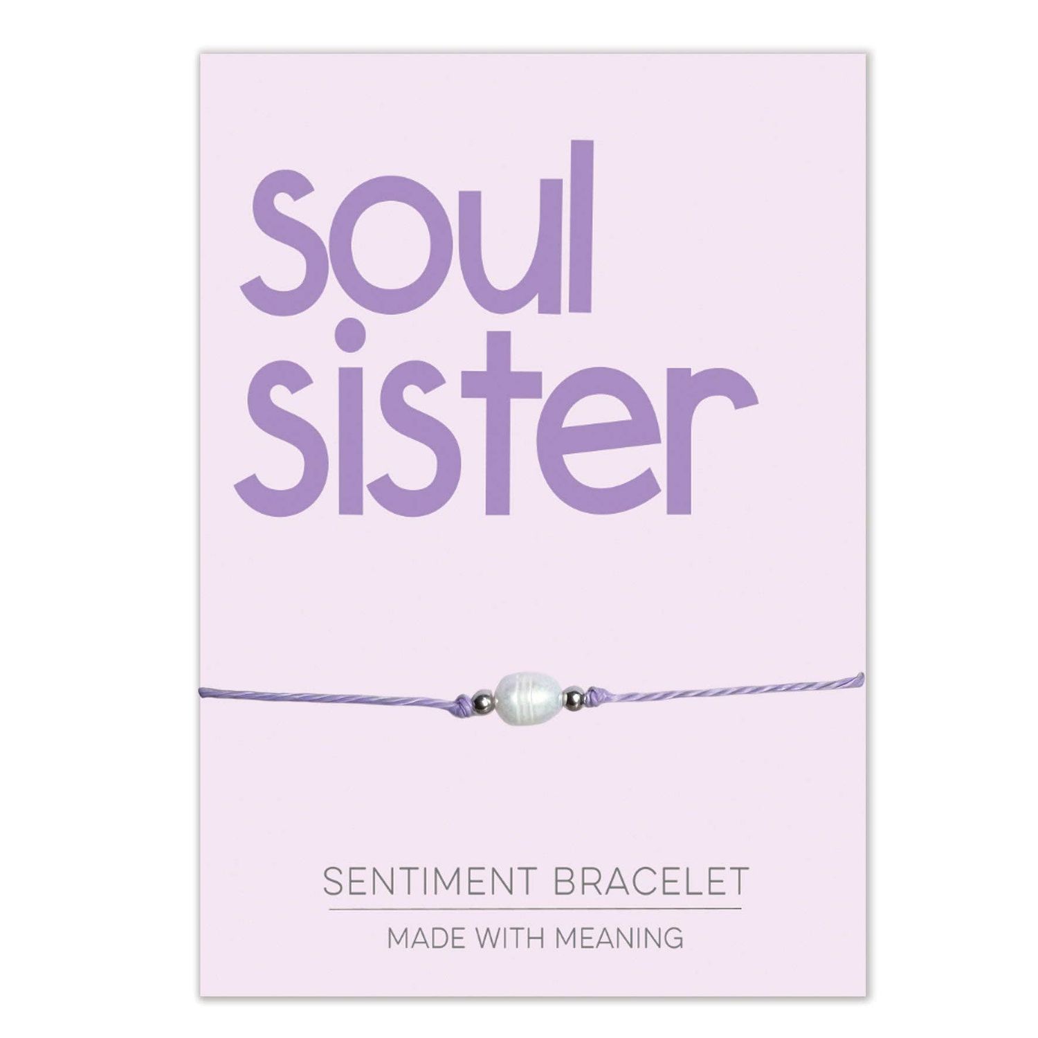 Soul Sister Sentiment Bracelet