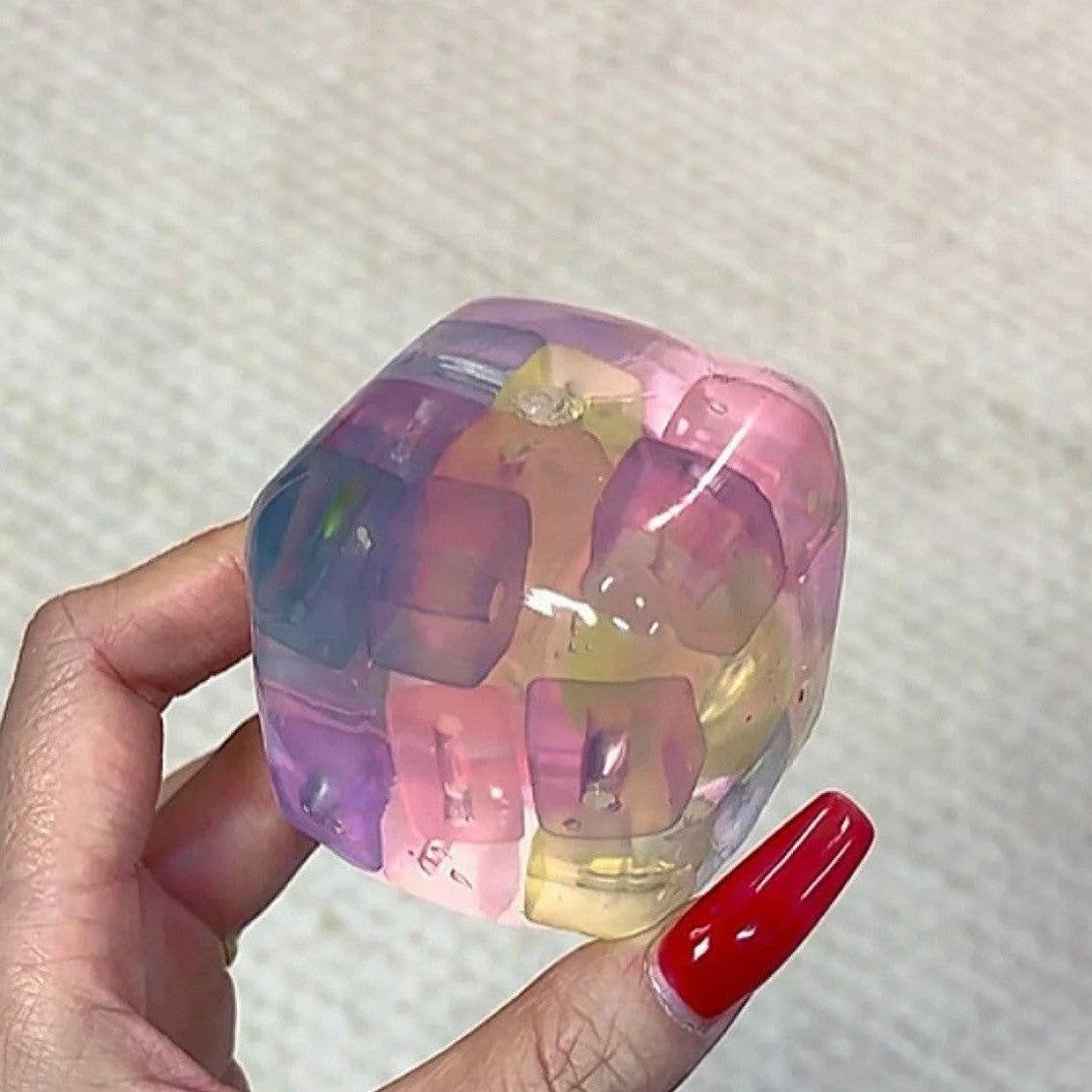 Candy Cube Squish Fidget Toy