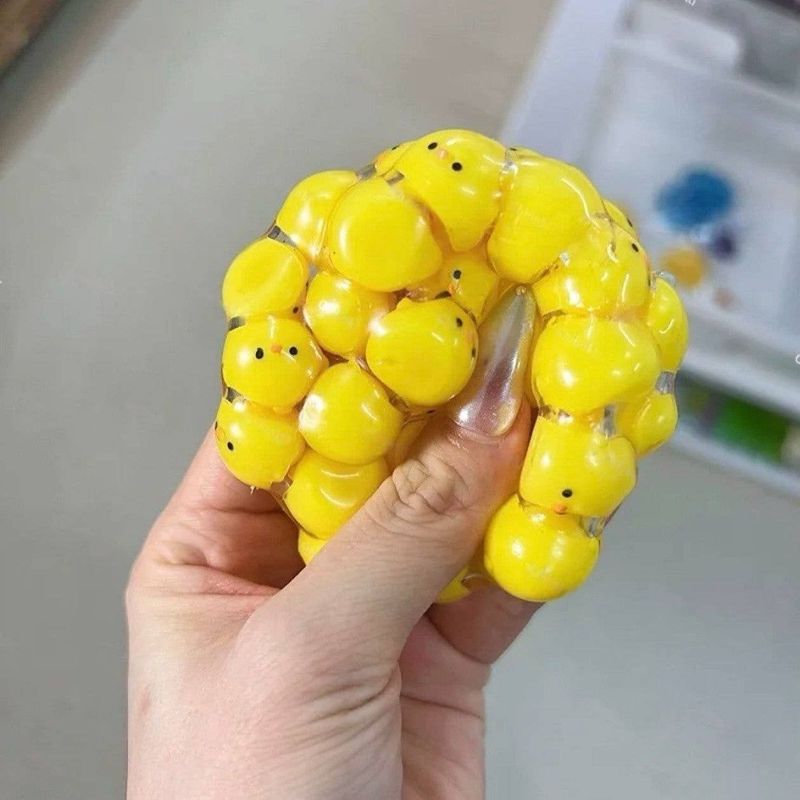 Yellow Chick Sensory Fidget Ball