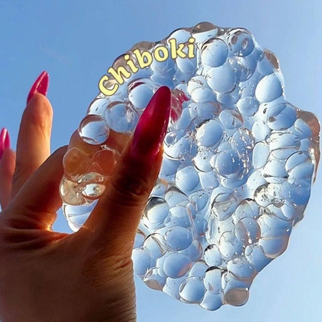 Clear Water Boba Sensory Fidget Ball