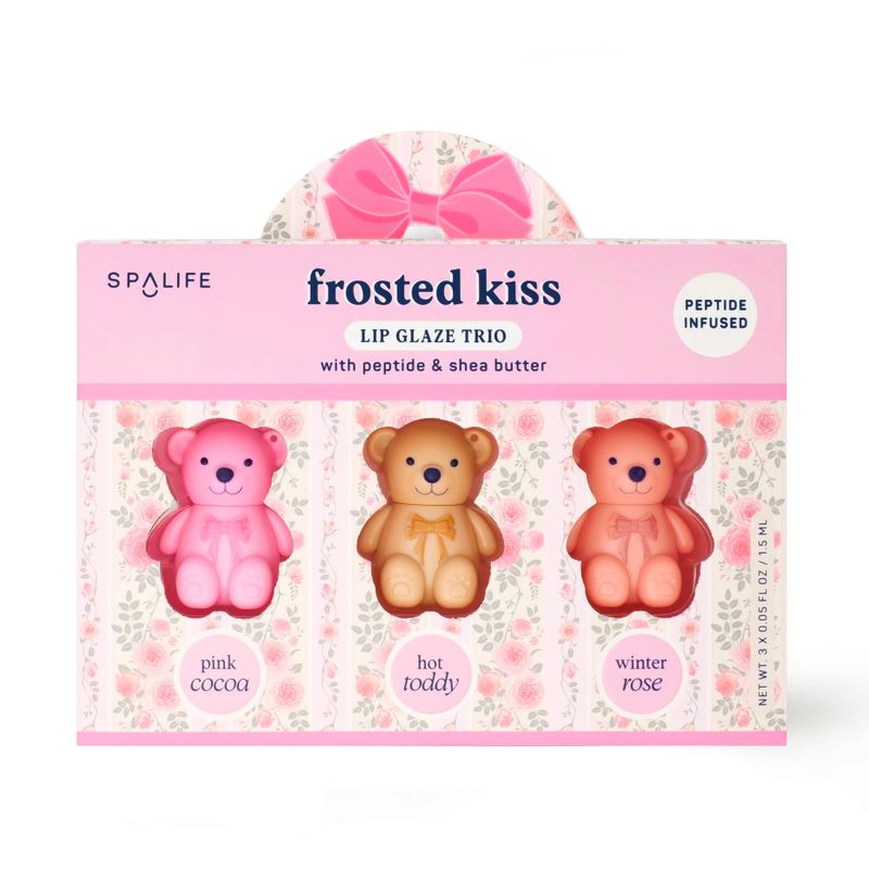 Sweet Bear Lip Glaze Trio Gift Set