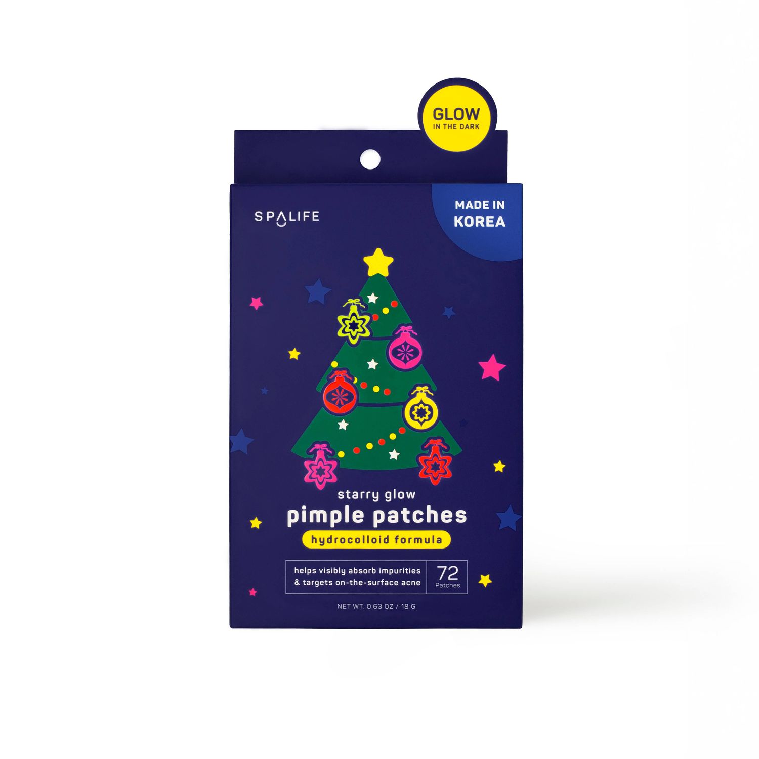 Christmas Ornament Glow in the Dark Pimple Patches