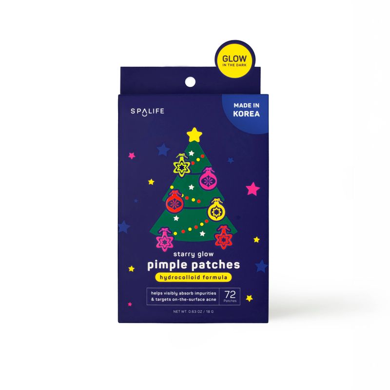 Christmas Ornament Glow in the Dark Pimple Patches