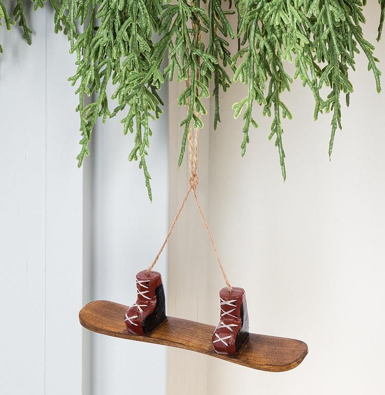 Snowboard &amp; Boots Ornament