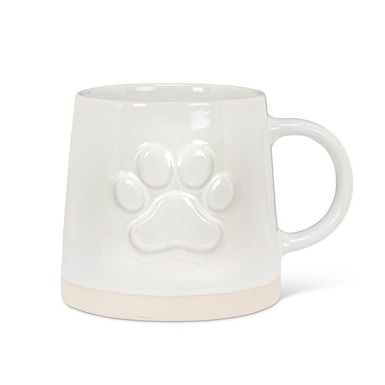 Paw Print Wide Base Mug