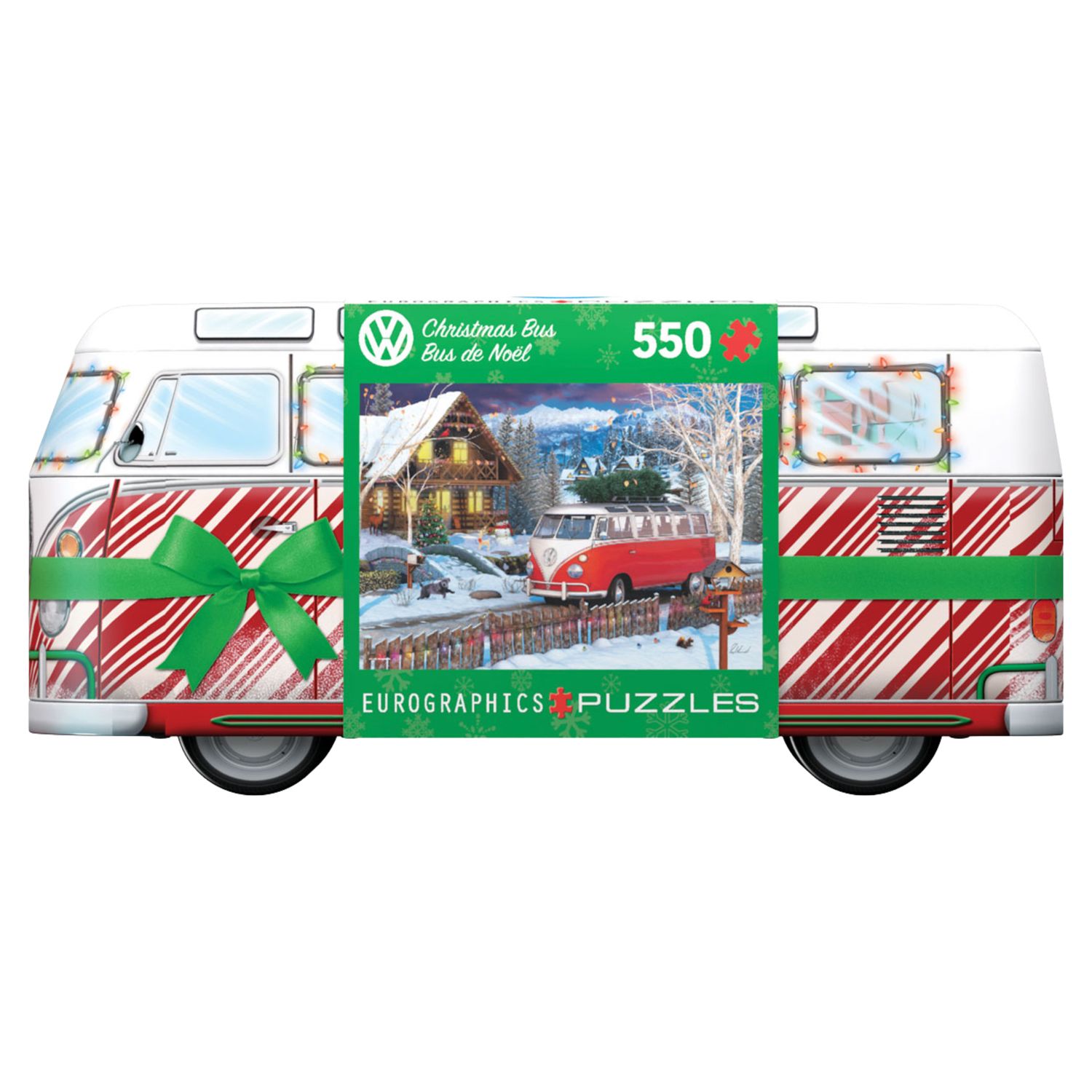 VW Christmas Bus Tin