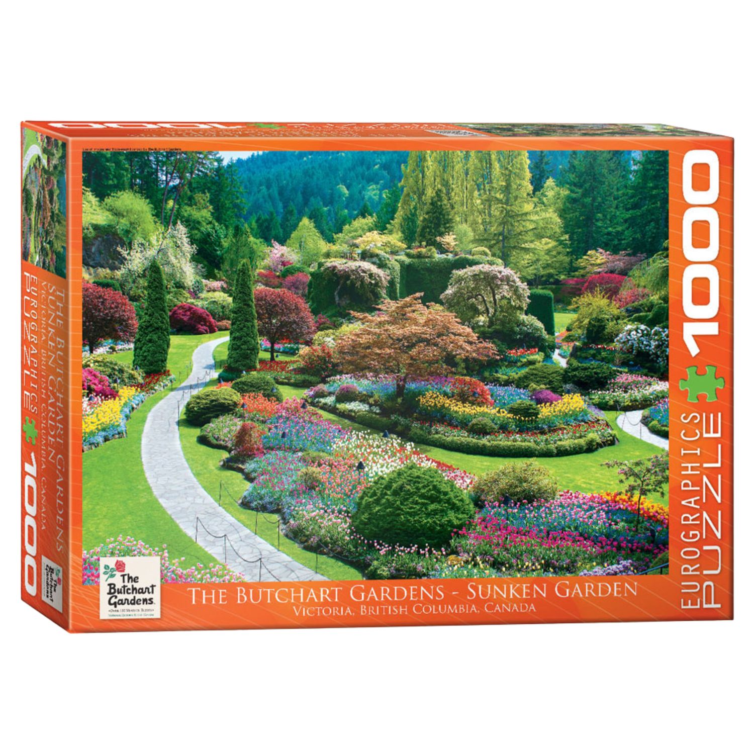 The Butchart Gardens Sunken Garden Puzzle