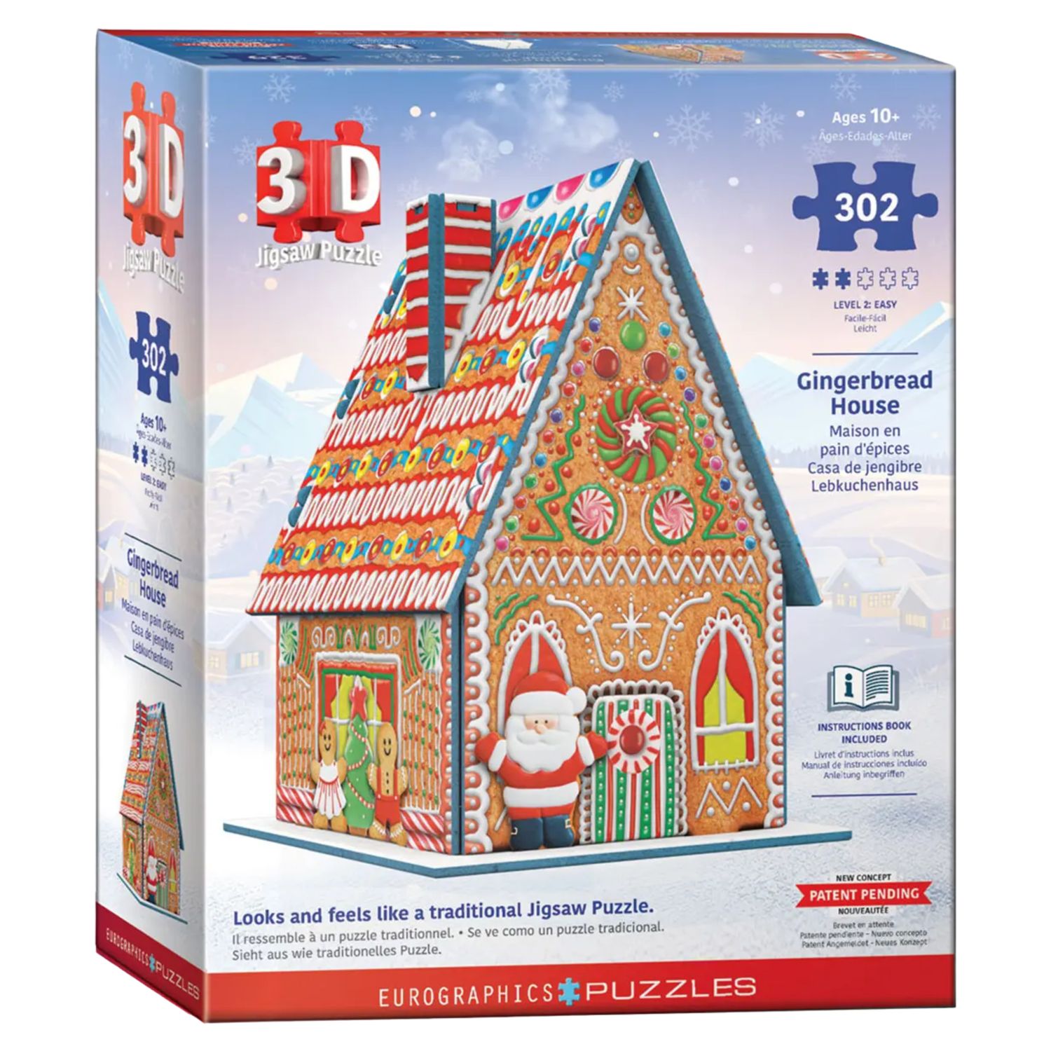 Gingerbread House 3D Puzzle