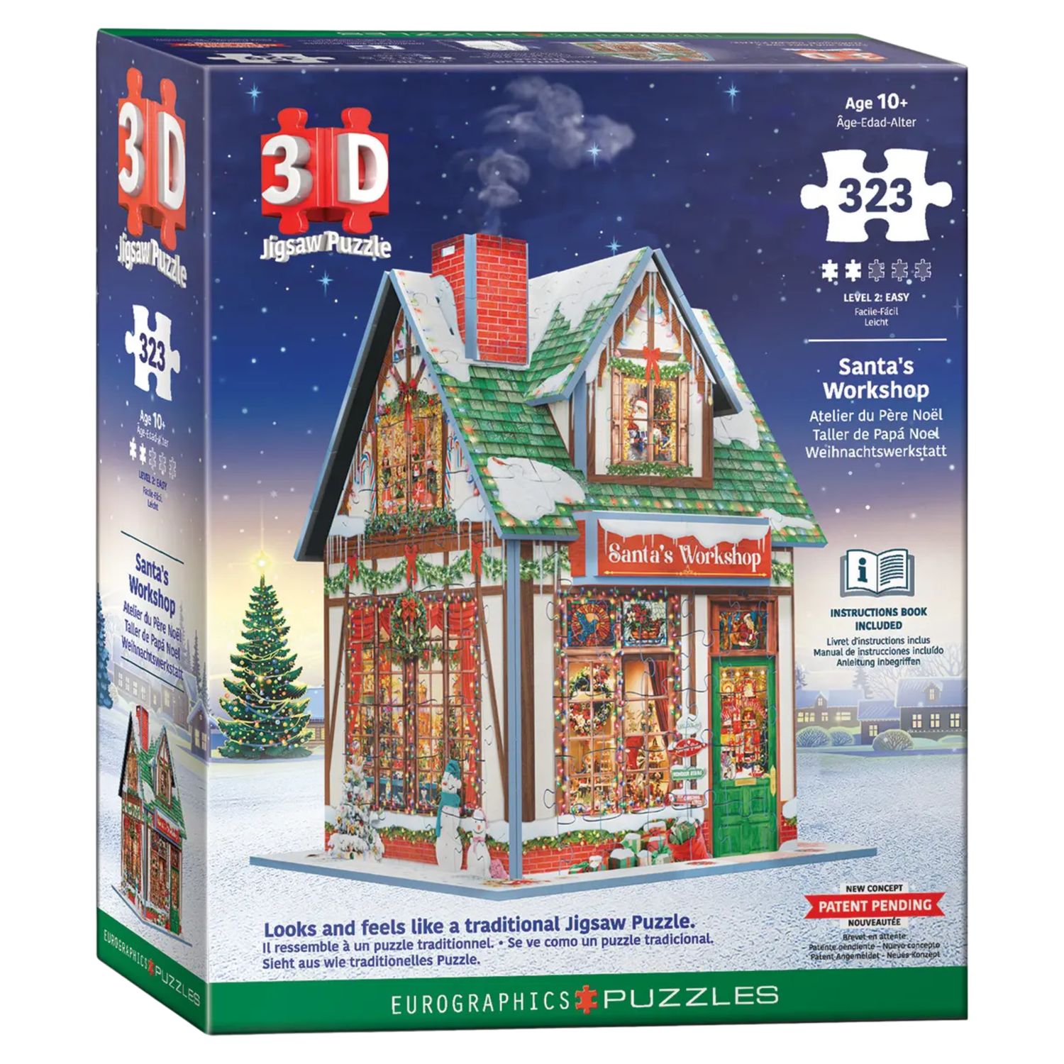 Santa's Workshop 3D Puzzle