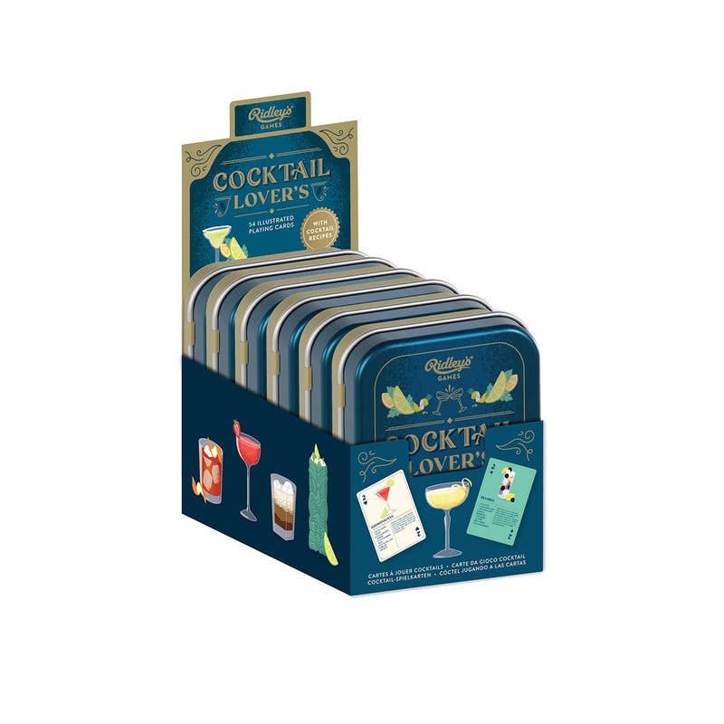 Cocktail Lover’s Playing Cards CDU of 6