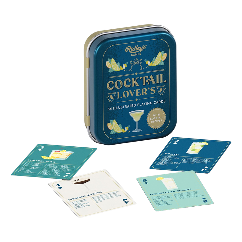 Cocktail Lover’s Playing Cards