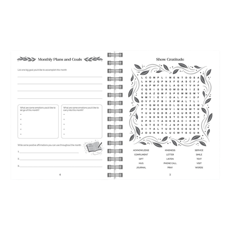 Gratitude Puzzle Journal
