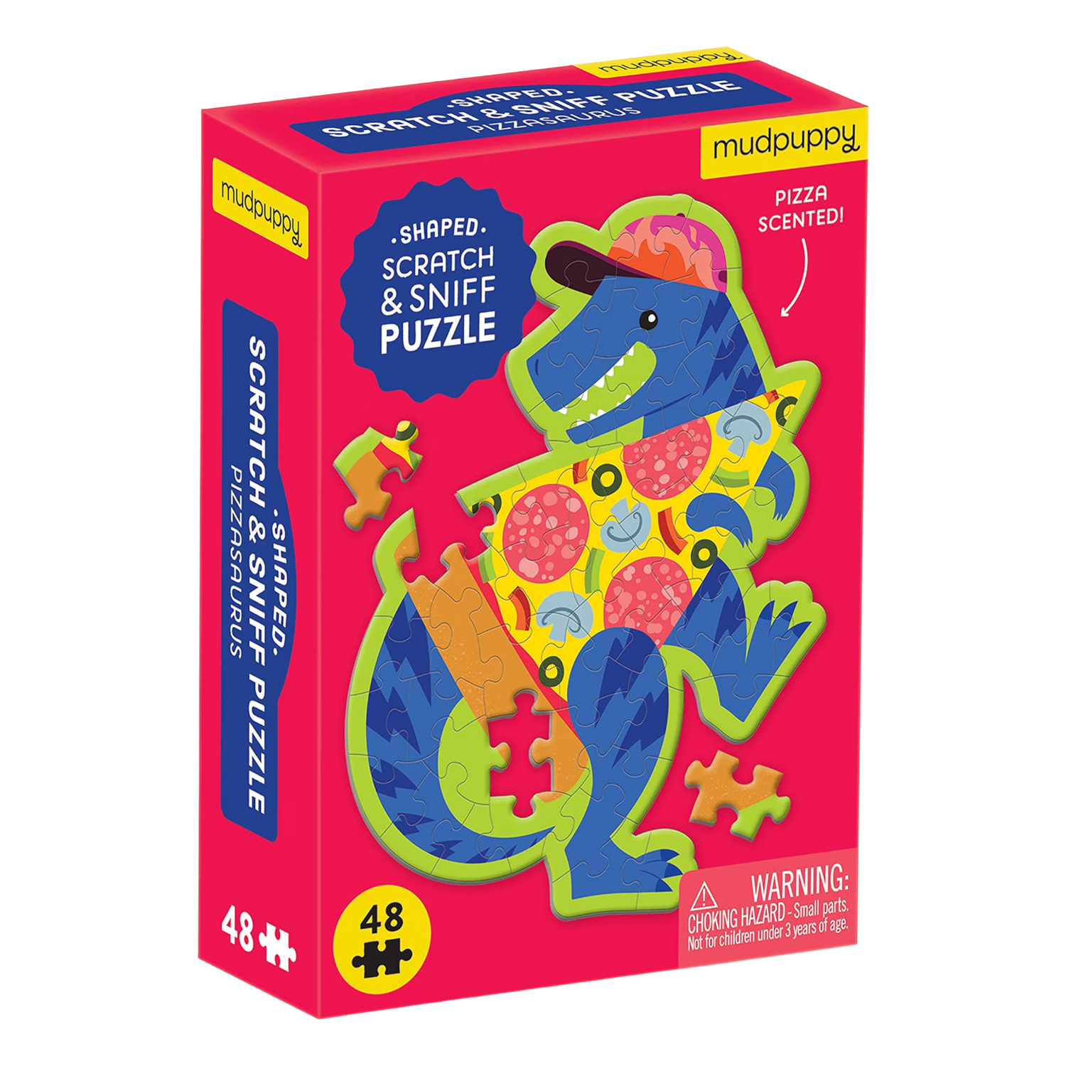 Pizzasaurus 48 Piece Mini Scratch &amp; Sniff Puzzle
