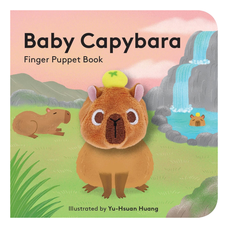 Baby Capybara: Finger Puppet Book