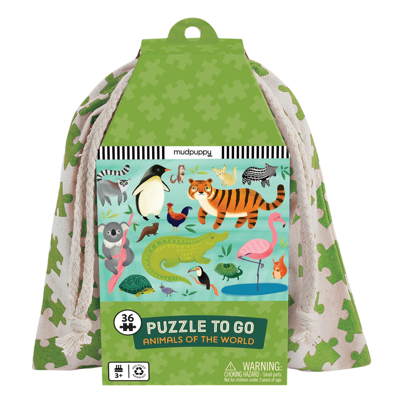 Animals Of The World Puzzle to Go