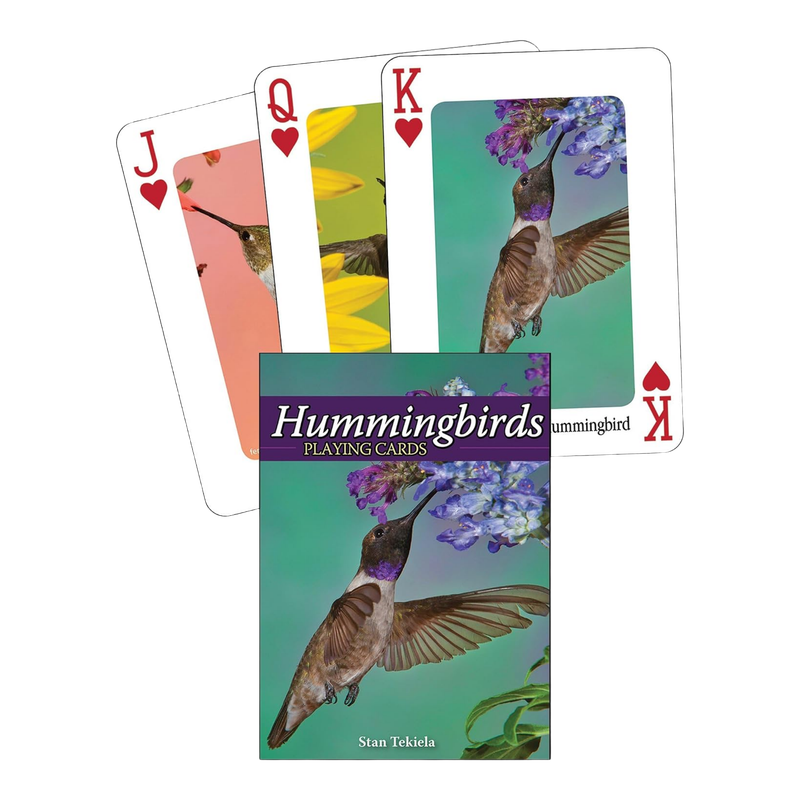 Hummingbirds Playing Cards
